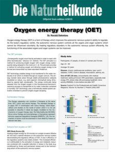 COPD and Oxygen Energy Therapy